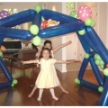Party Playhouse Kids Help Build