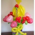 Princess and Hearts centerpiece, 30-in