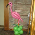 FLOOR:   4-FOOT Pink Flamingo