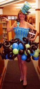 Balloon dress by Holly Nagel