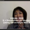 Visual Aids: NAILS, S = Streamlined